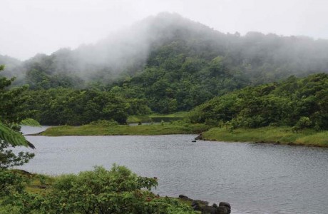 Lake in Morne Trois Pitons National Park
