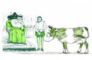 The highest French court tried a cow in 1546. The highest French court tried a cow in 1546. On the assumption that animals possessed a moral sense, capital punishment was the verdict.